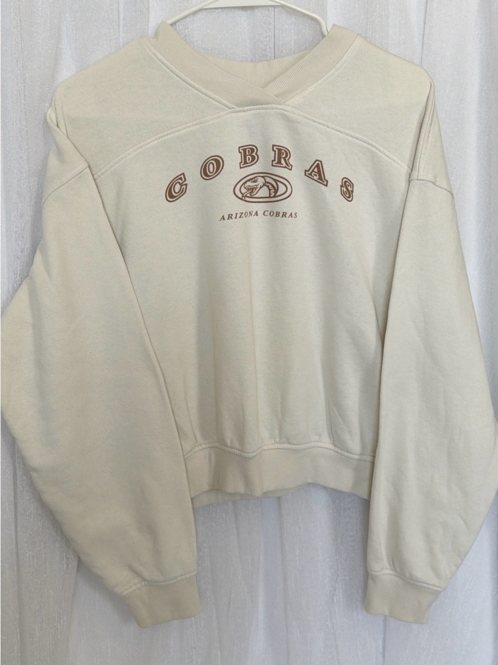 Cream Crewneck Sweatshirt